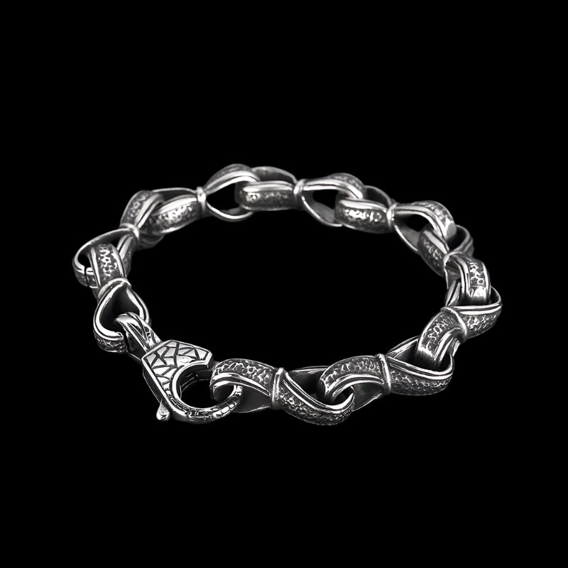 Ancient Warrior Hand-Roughed Bracelet