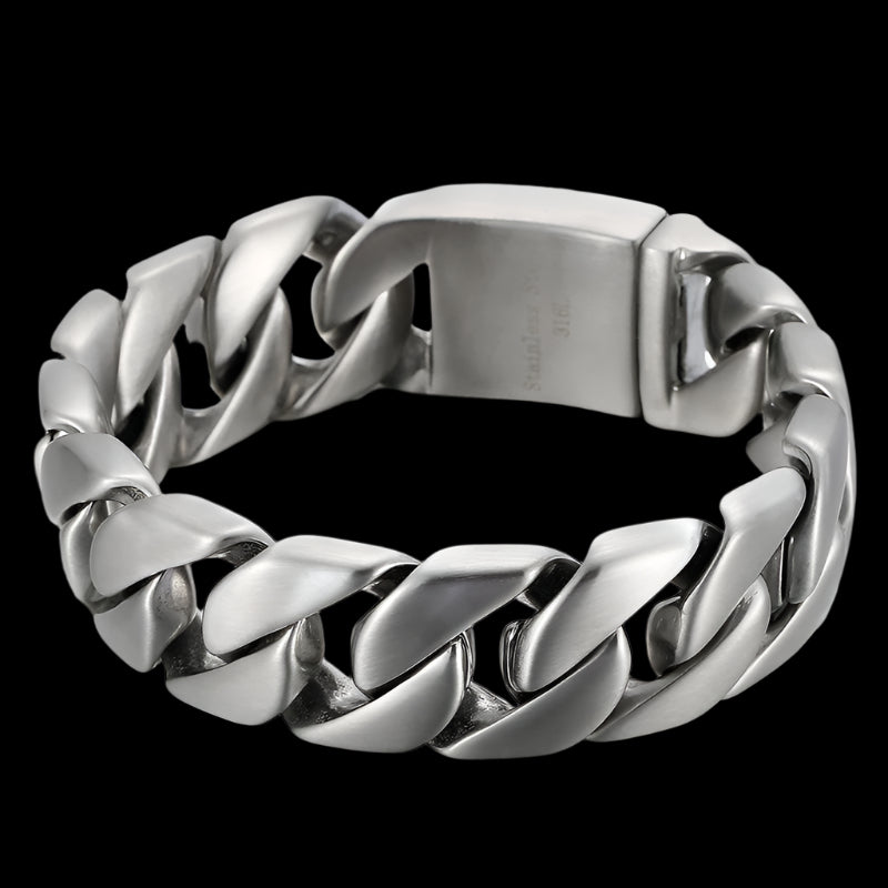 Classic Cuban Chain Mens Bracelet