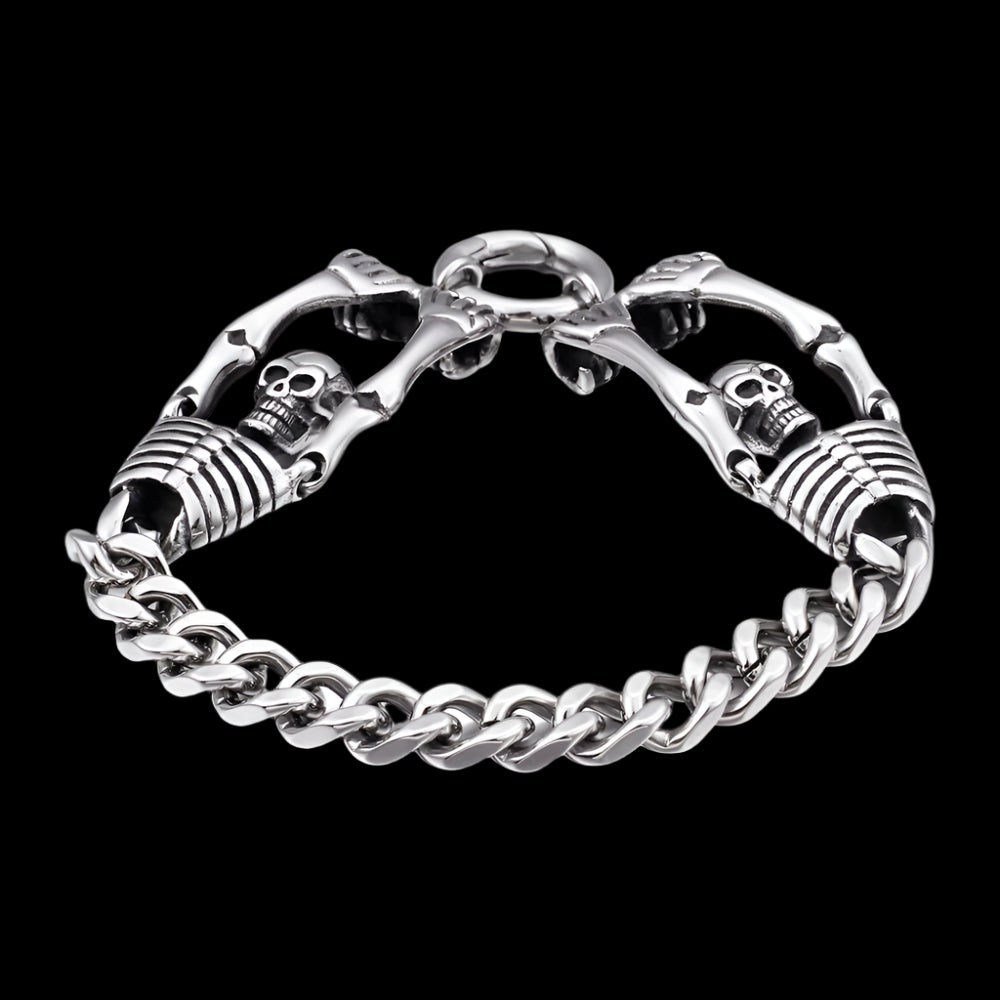 Dual Skeleton Bracelet