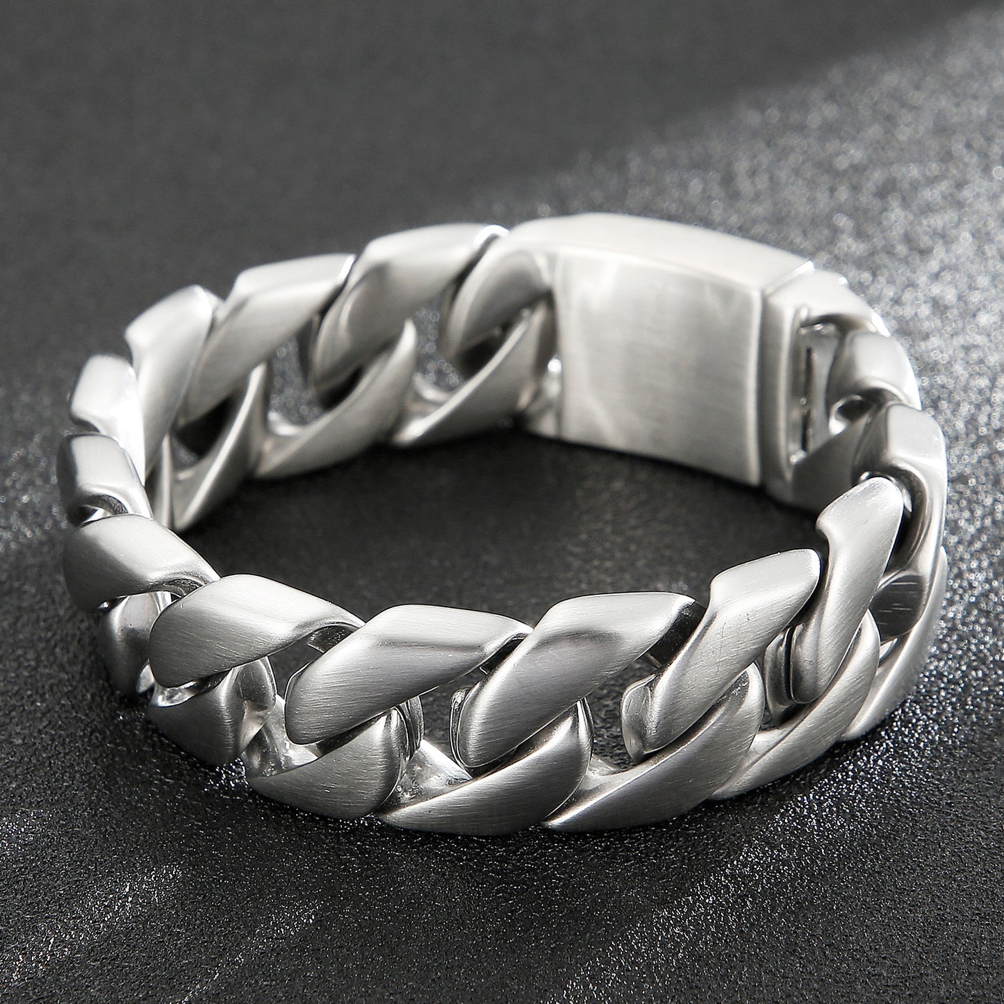 Classic Cuban Chain Mens Bracelet