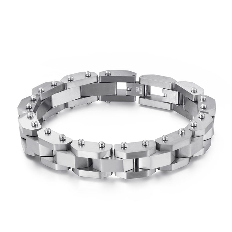 Watch Link Chain Mens Bracelet