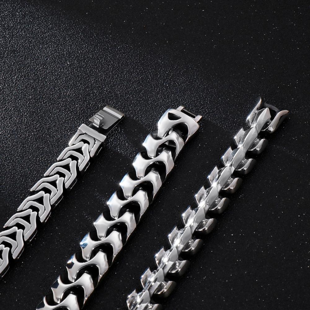 Industrial Link Steel Bracelet