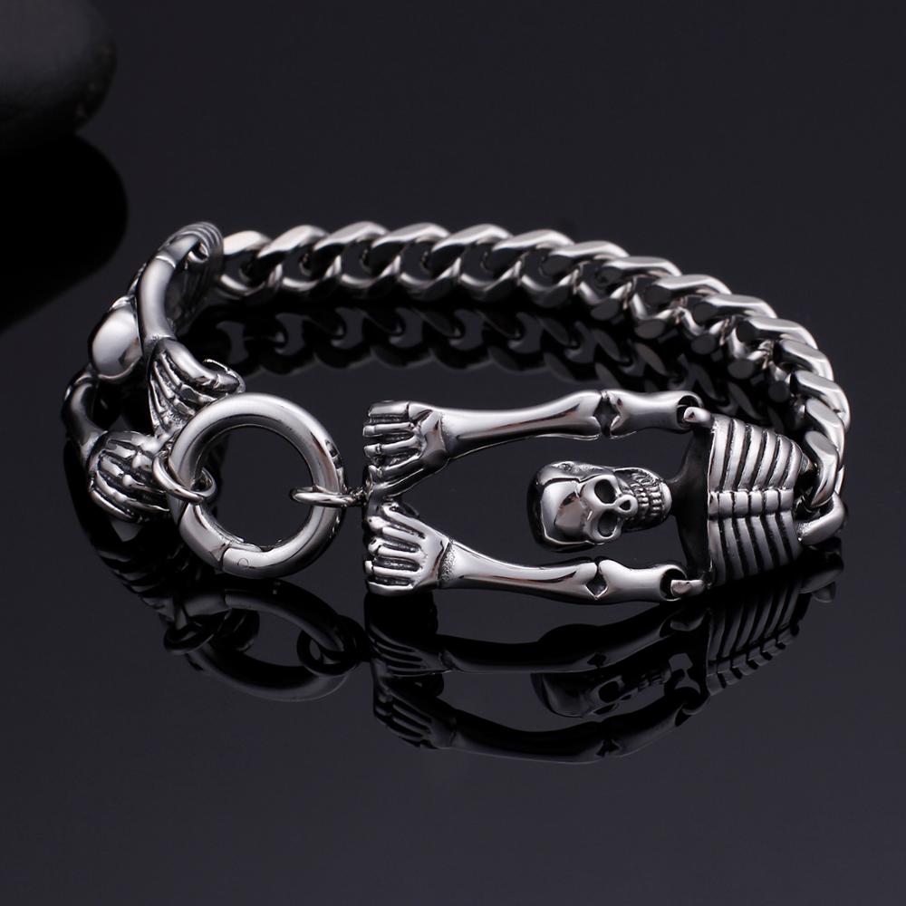 Dual Skeleton Bracelet