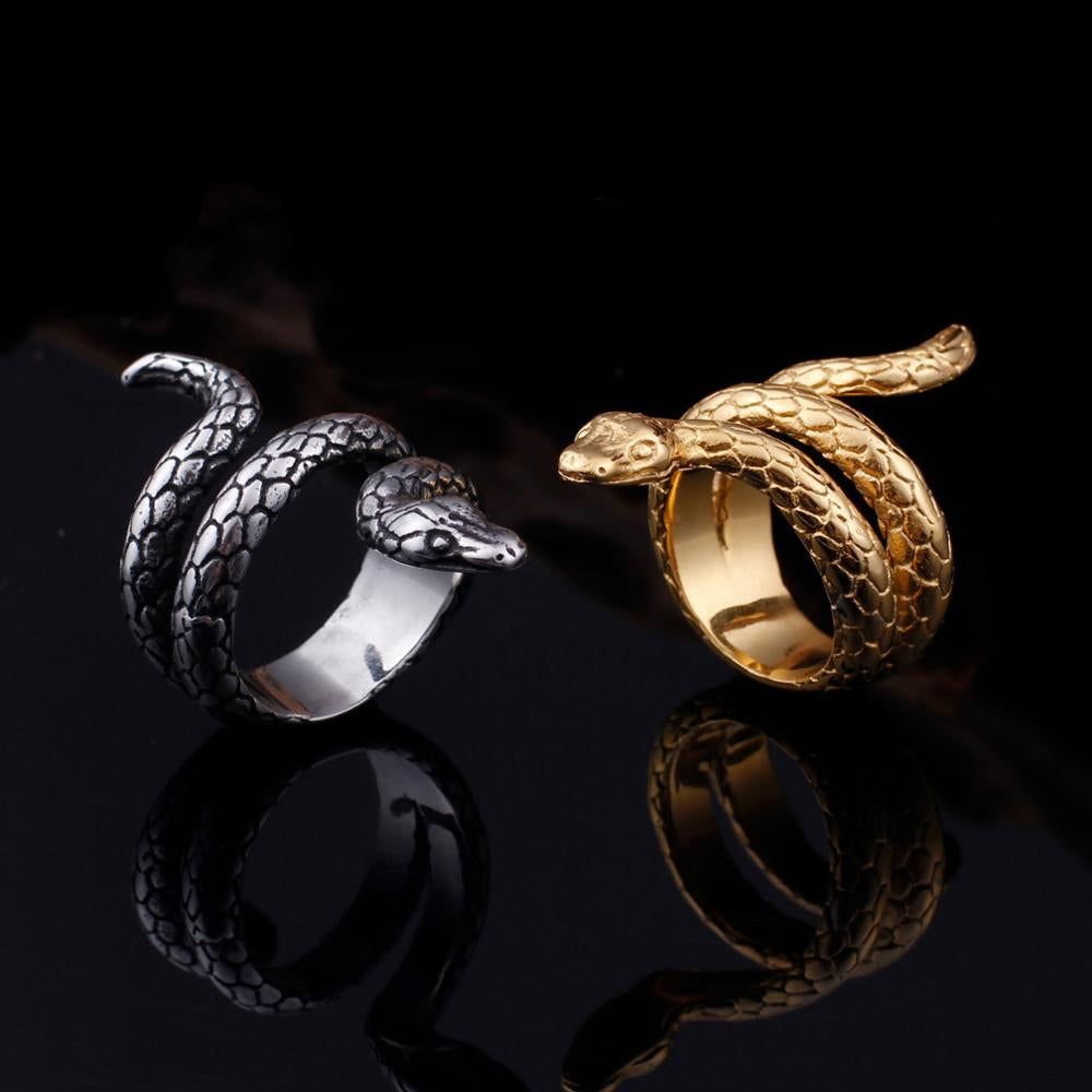Serpent's Coils Layering Ring