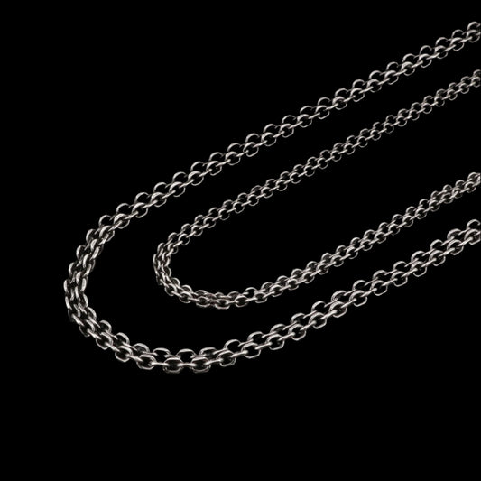 Gunmetal Rollo Chain Necklace