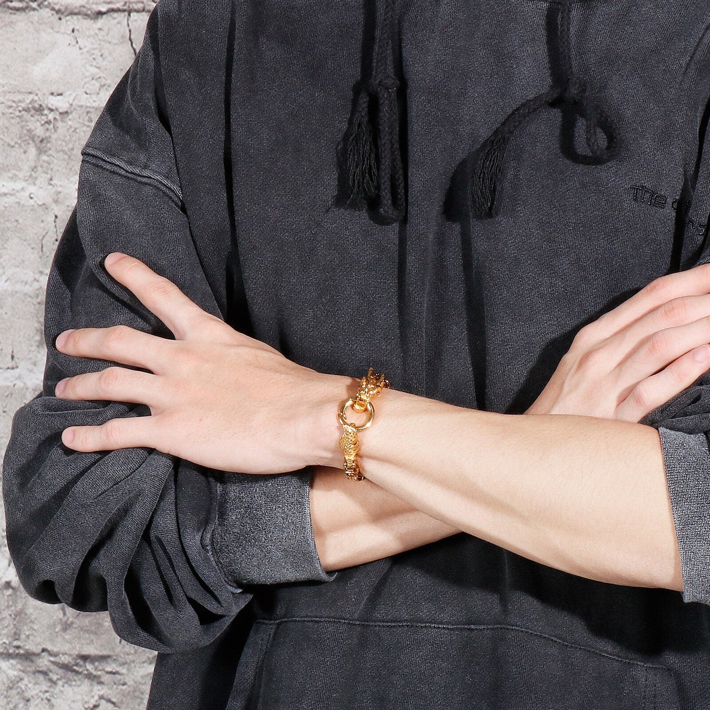 Dragon Byzantine Chain Bracelet