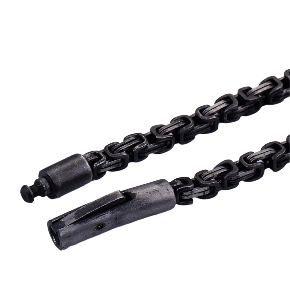 Small Gauge Byzantine Chain Box Chain Necklace