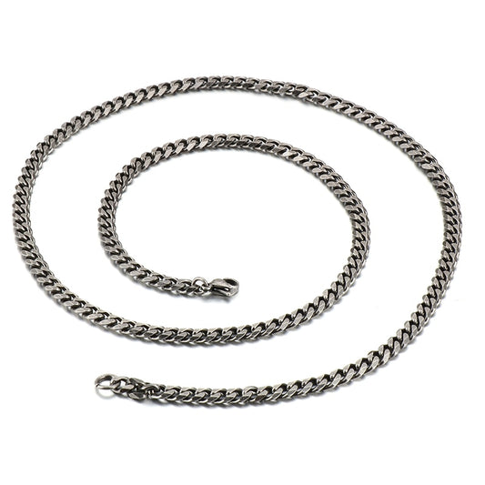 Micro Link Cuban Chain Necklace