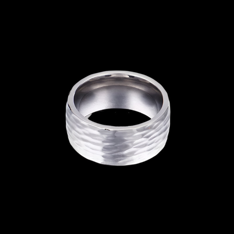 Hand-Hammered Wave Ring