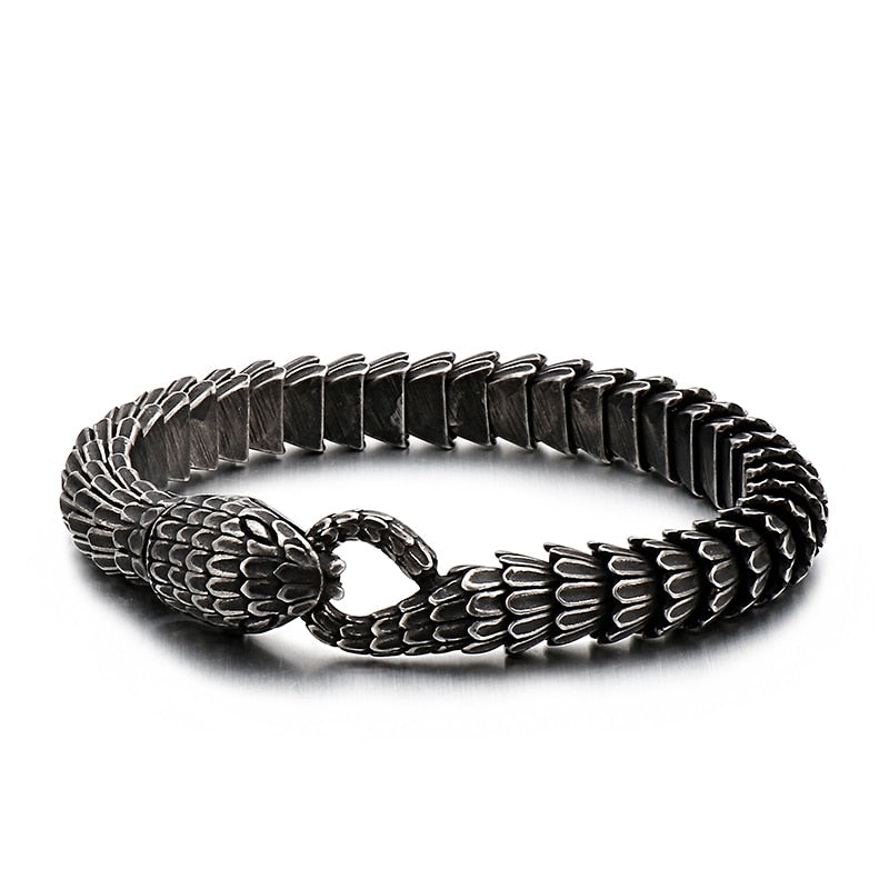 Snakebite Clasp Bracelet