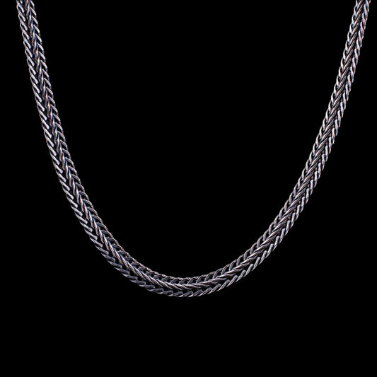 Snake Wide Chain Necklace