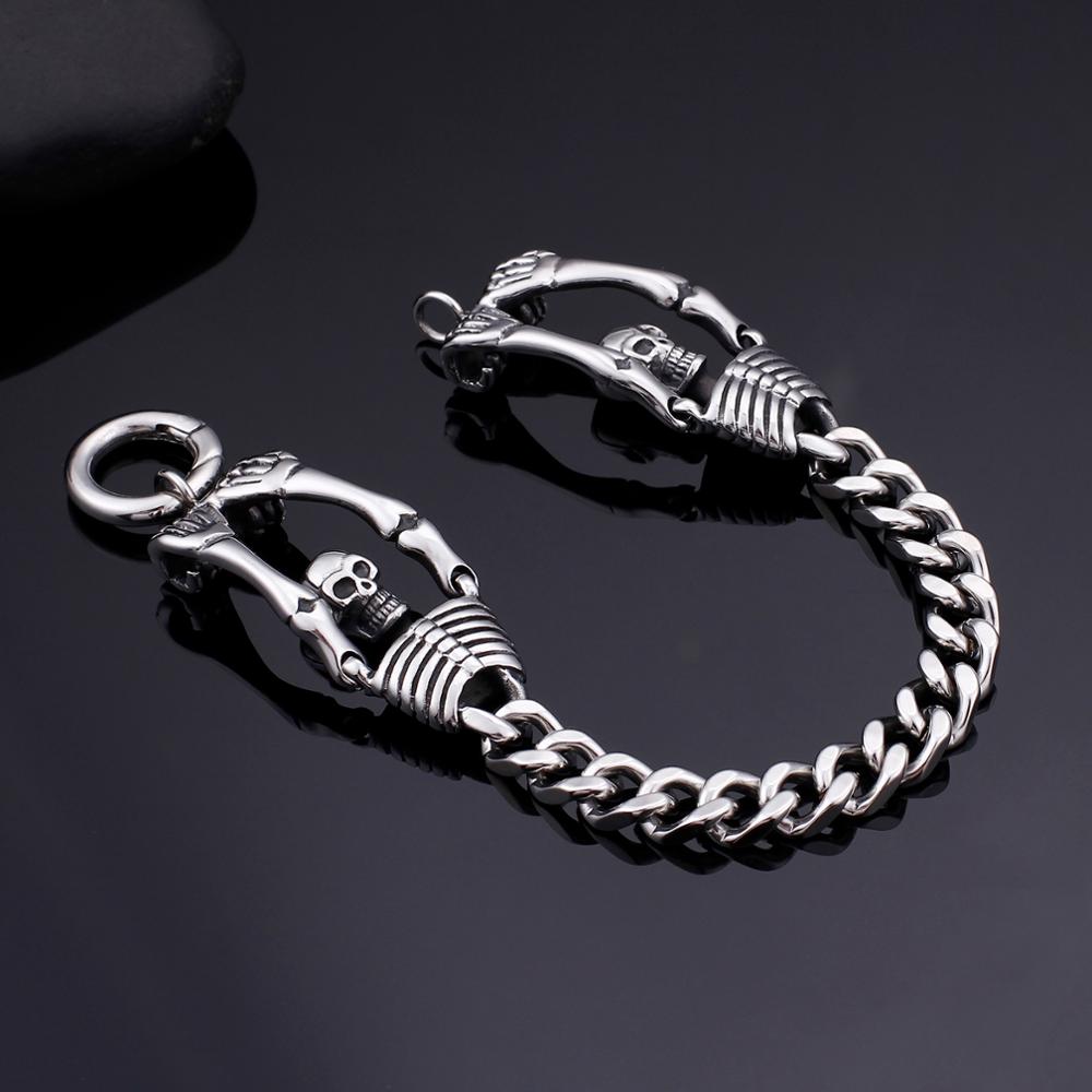 Dual Skeleton Bracelet