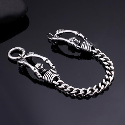 Dual Skeleton Bracelet