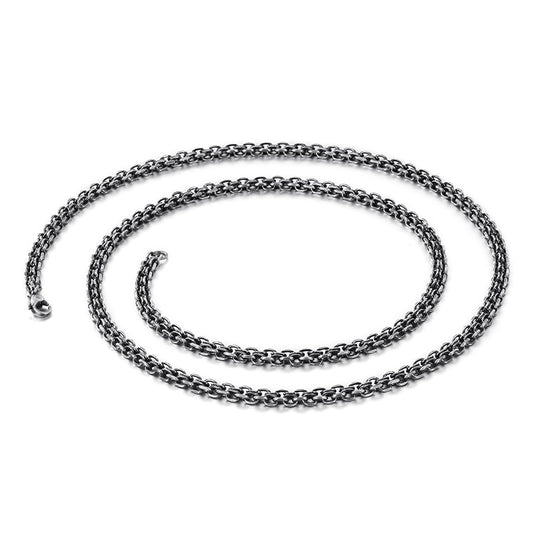 Gunmetal Rollo Chain Necklace