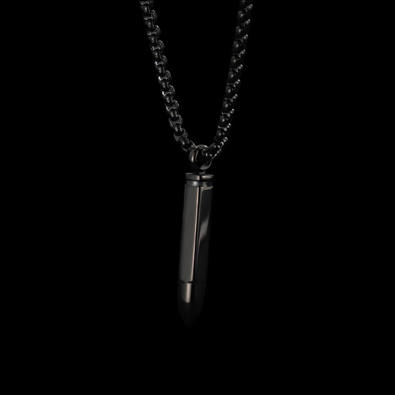 Bullet Pendant Necklace