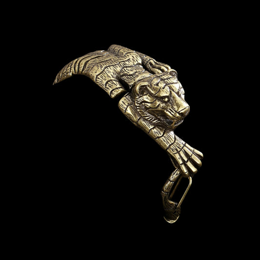 Golden Tiger Mens Bracelet