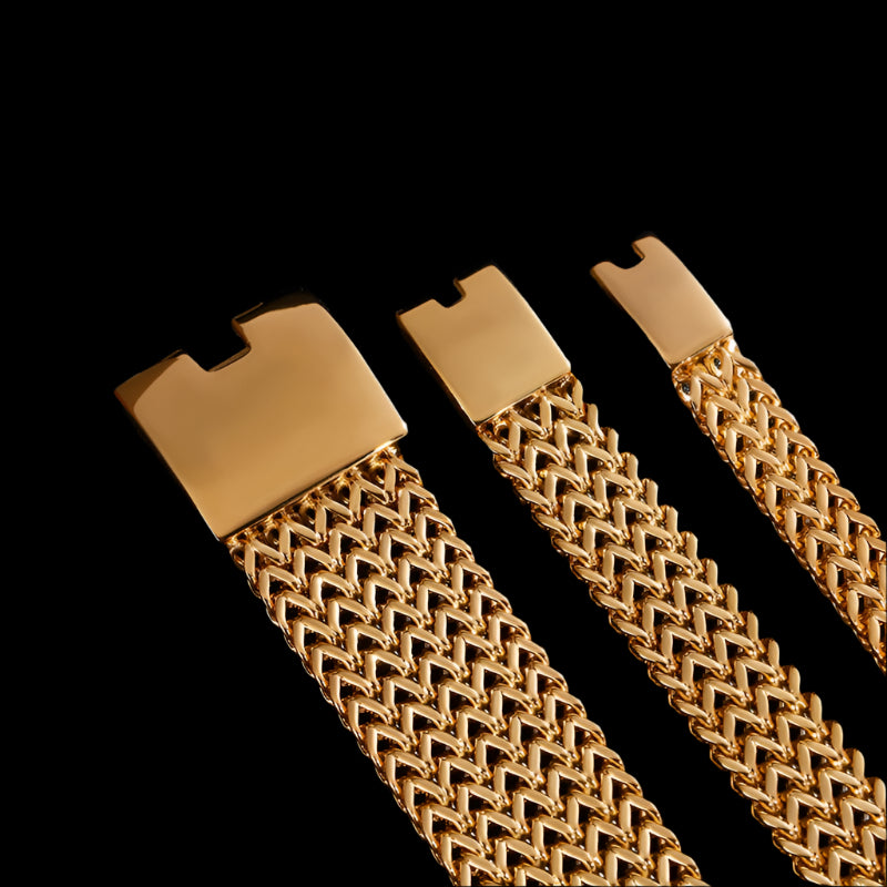 Wheat Chain Mens Bracelet