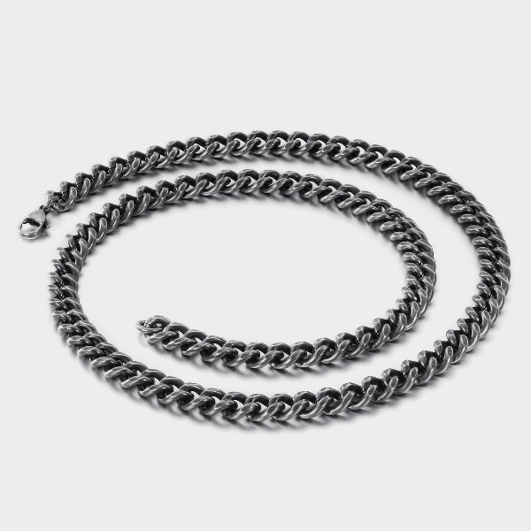 Black Link Curb Chain