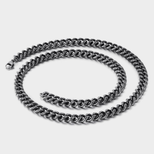 Black Link Curb Chain