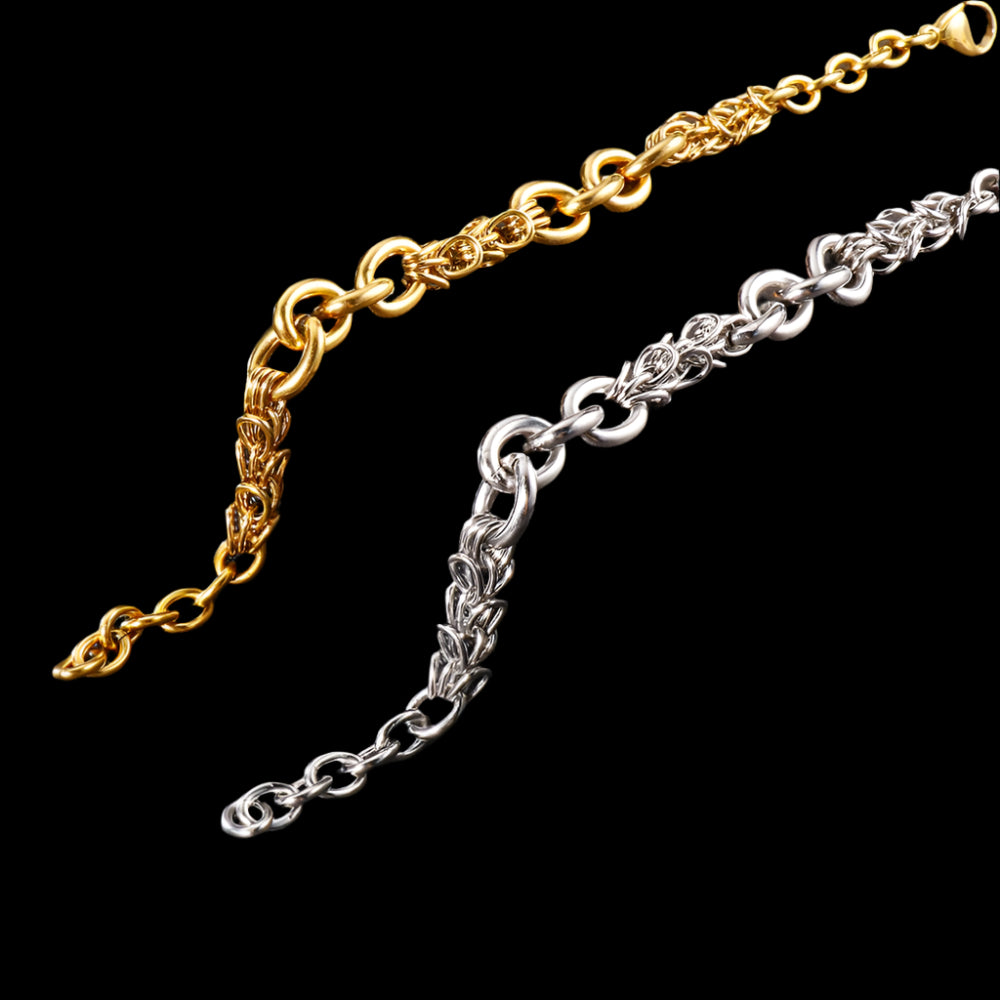 Built Different Variegated Chain Bracelet