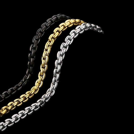 Casual Roll Chain Necklace