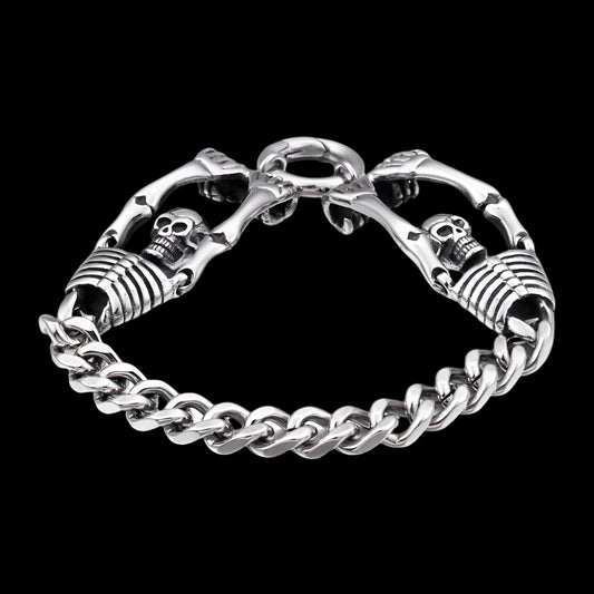 Dual Skeleton Bracelet