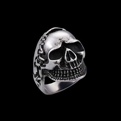 Gothic Frankenstein's Monster Skull Ring