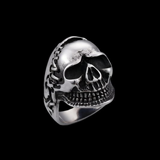 Gothic Frankenstein's Monster Skull Ring