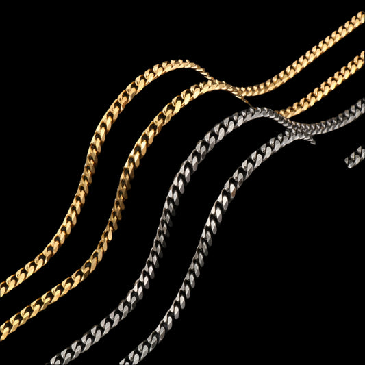 Micro Link Cuban Chain Necklace