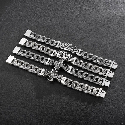 Viking Cross Bracelet