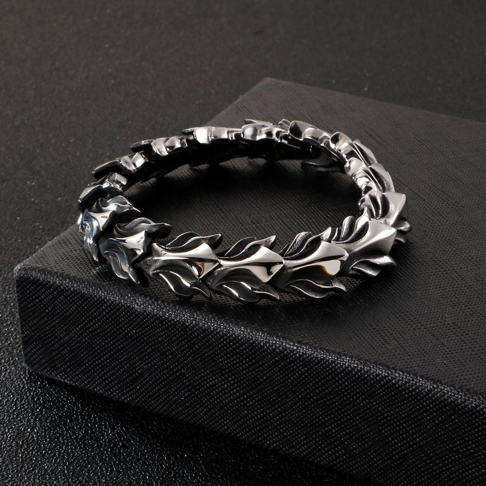 Ancient Dragon Scale Link Bracelet