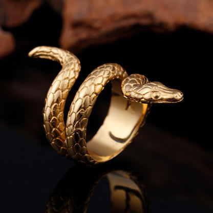 Serpent's Coils Layering Ring