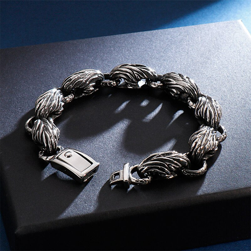 Round Link Viking Bracelet