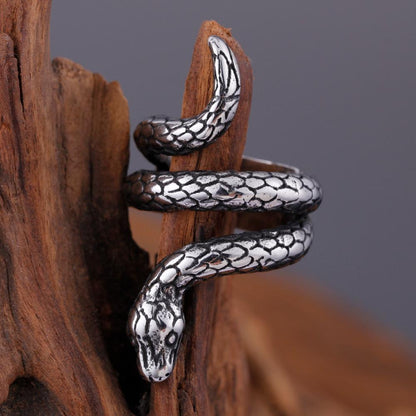 Serpent's Coils Layering Ring