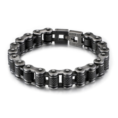 Military Finish Bike Chain Bracelet