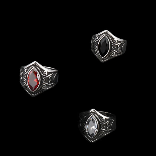 Scrollwork Empire Mens Ring