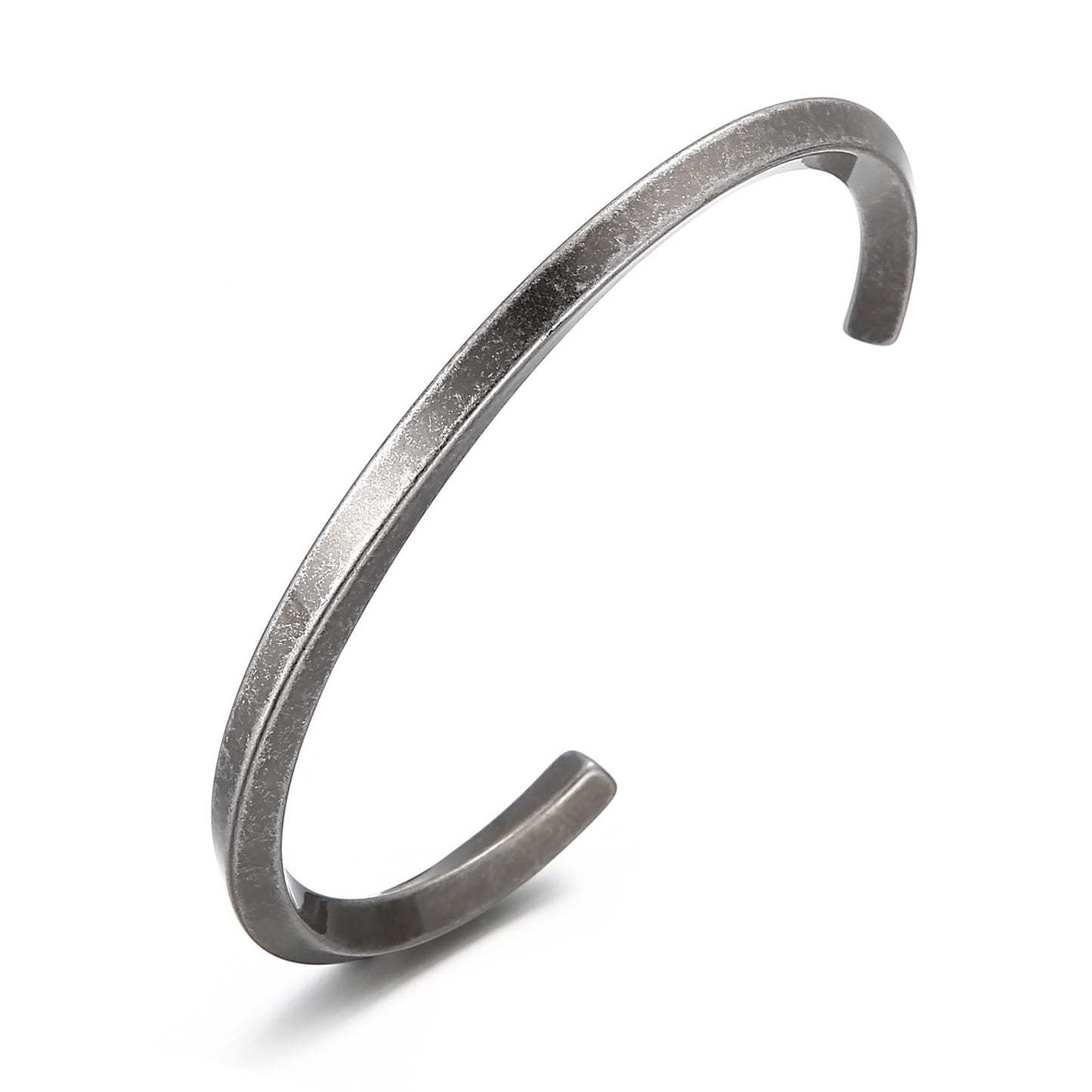 Twisted Irregular Open Bangle Bracelet