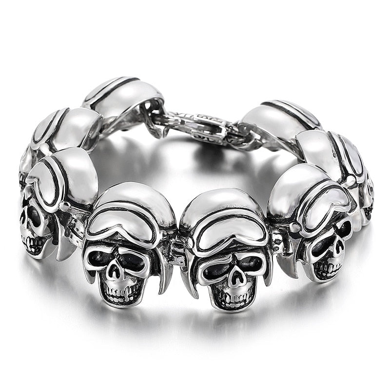 Skull Pattern Darkness Bracelet