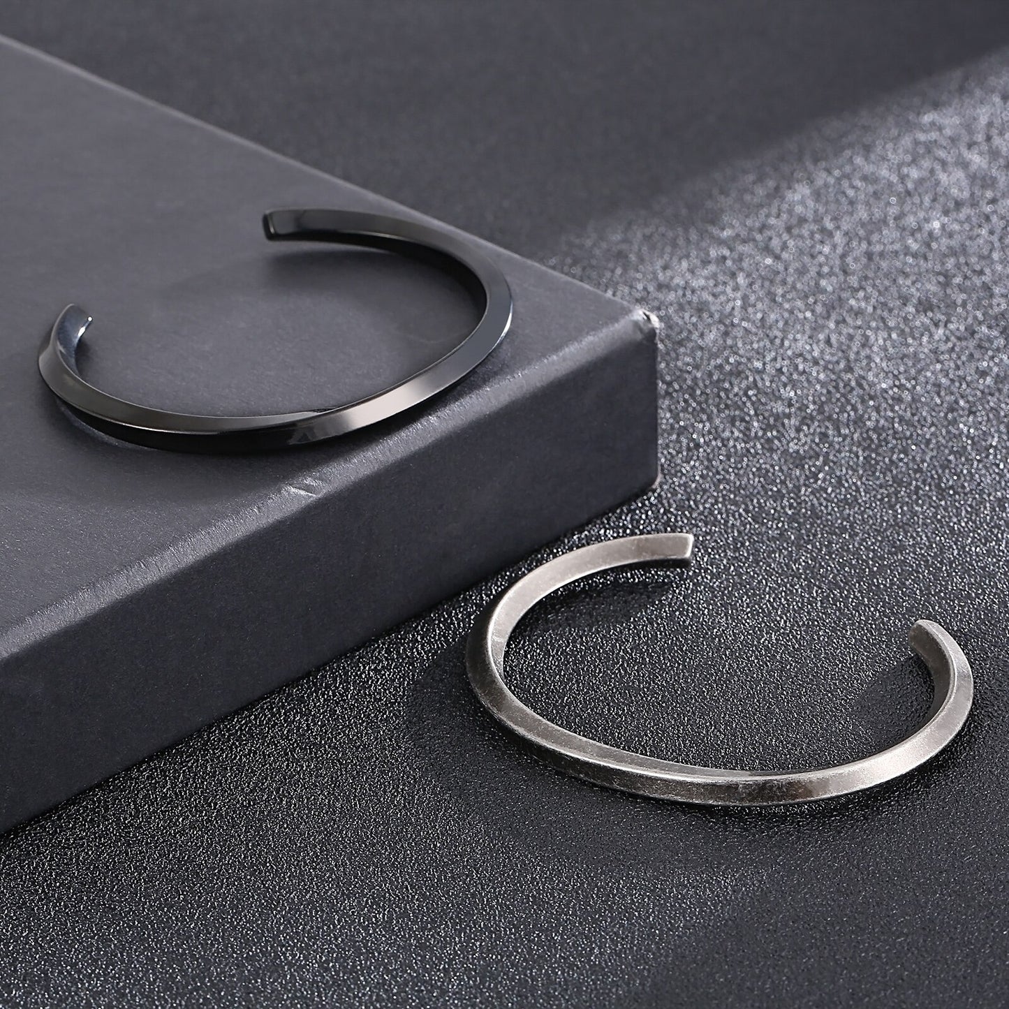 Twisted Irregular Open Bangle Bracelet