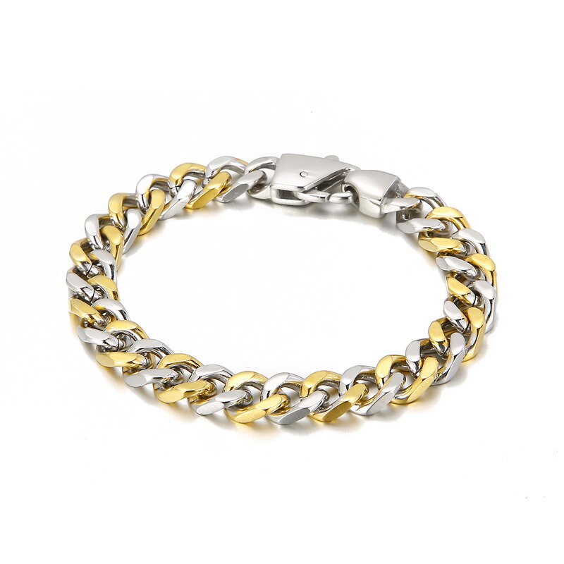 Medium Gauge Cuban Chain Link Bracelet