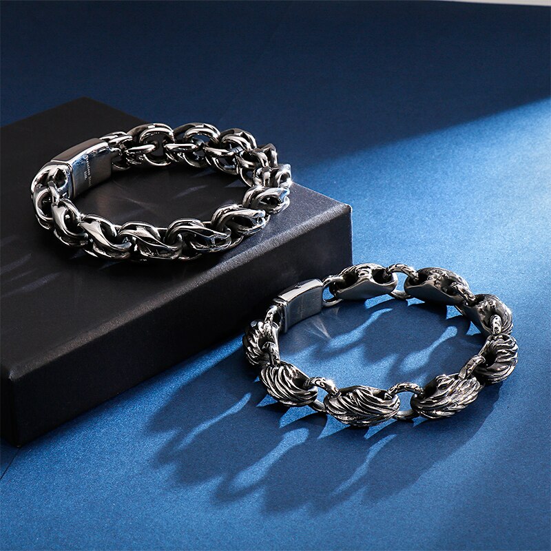 Round Link Viking Bracelet