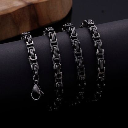 Titanium Stainless Steel Royal Chain 4/5mm