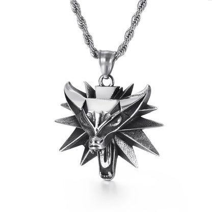 Bullfighting Chain Pendant Necklace