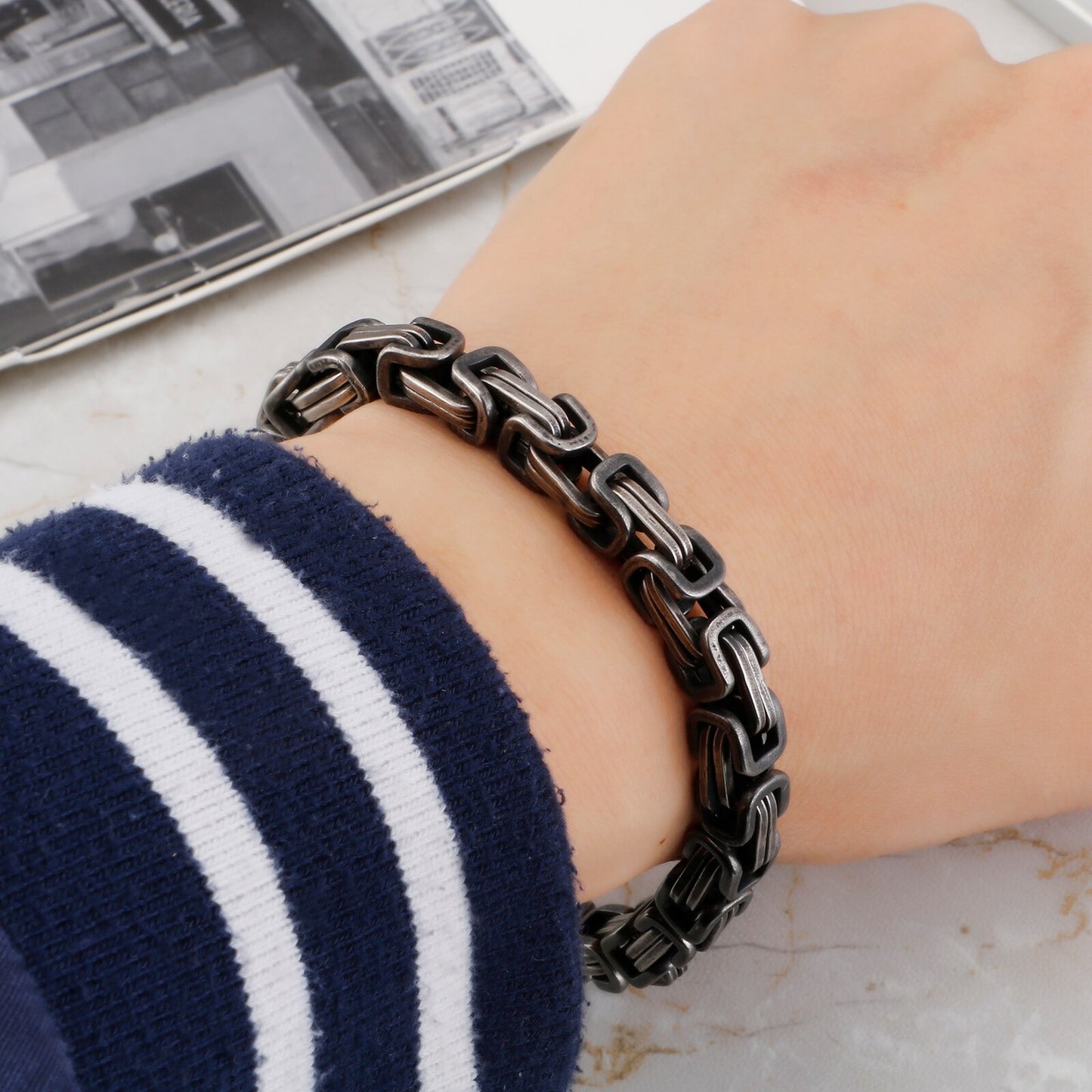 Square Chain Bracelet