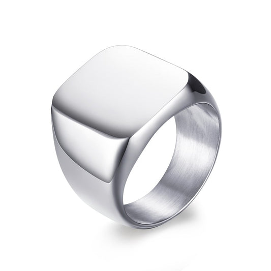 Stainless Steel Geometric Ring