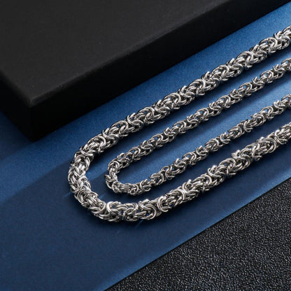 Irregular Design Heavy Viking Necklace