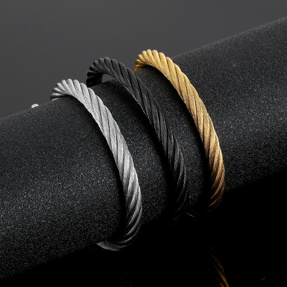 Rope-Woven Minimalist Bangle Bracelet