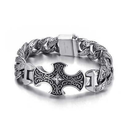 Viking Cross Bracelet