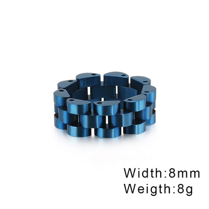 Watch Link Chain Ring