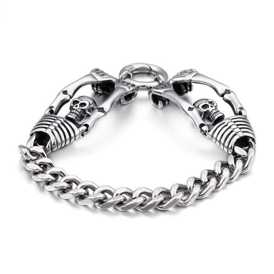 Dual Skeleton Bracelet